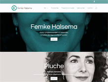 Tablet Screenshot of femkehalsema.nl